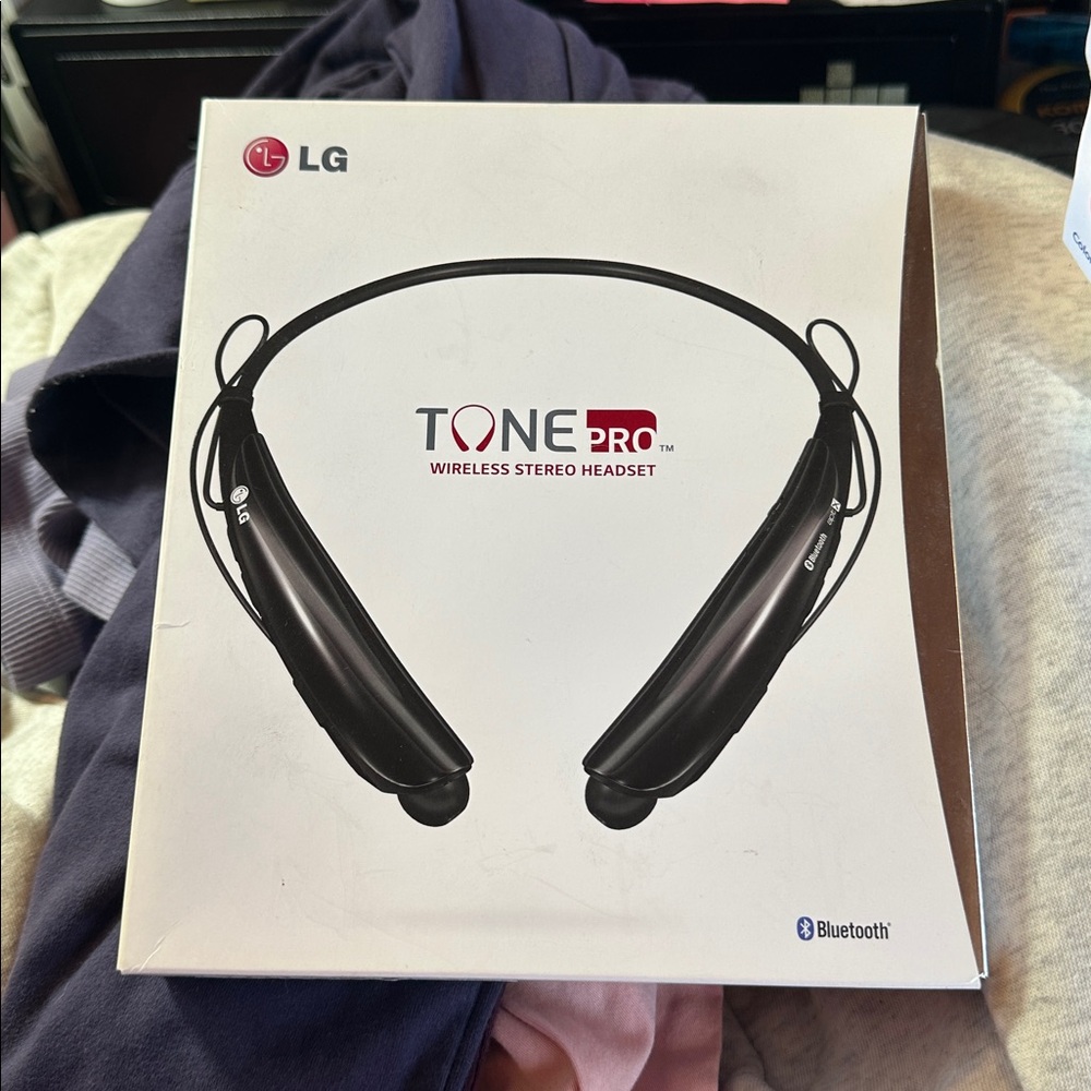 LG Tone Pro Bluetooth Headset - Black